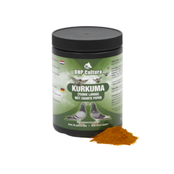 Kurkuma (Temoe Lawak) met zwarte peper